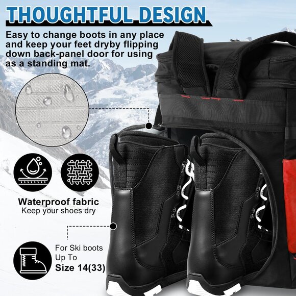 Ski Boot Bag, 65L Ski Boot Bag - Picture 5 of 7